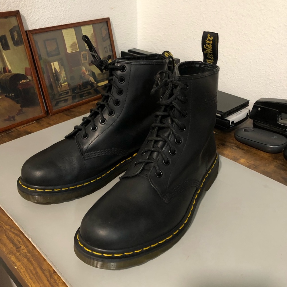 Dr. Martens 1460 Black Leather Boots